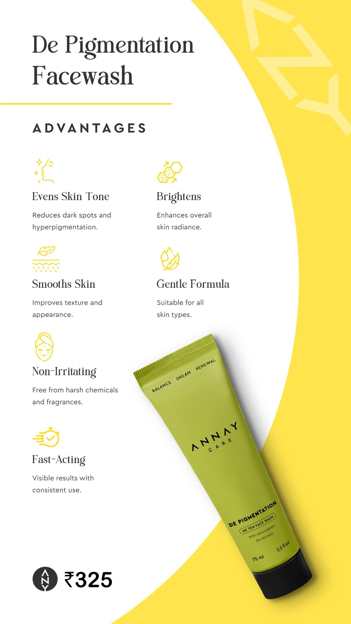 De Ten Face Wash